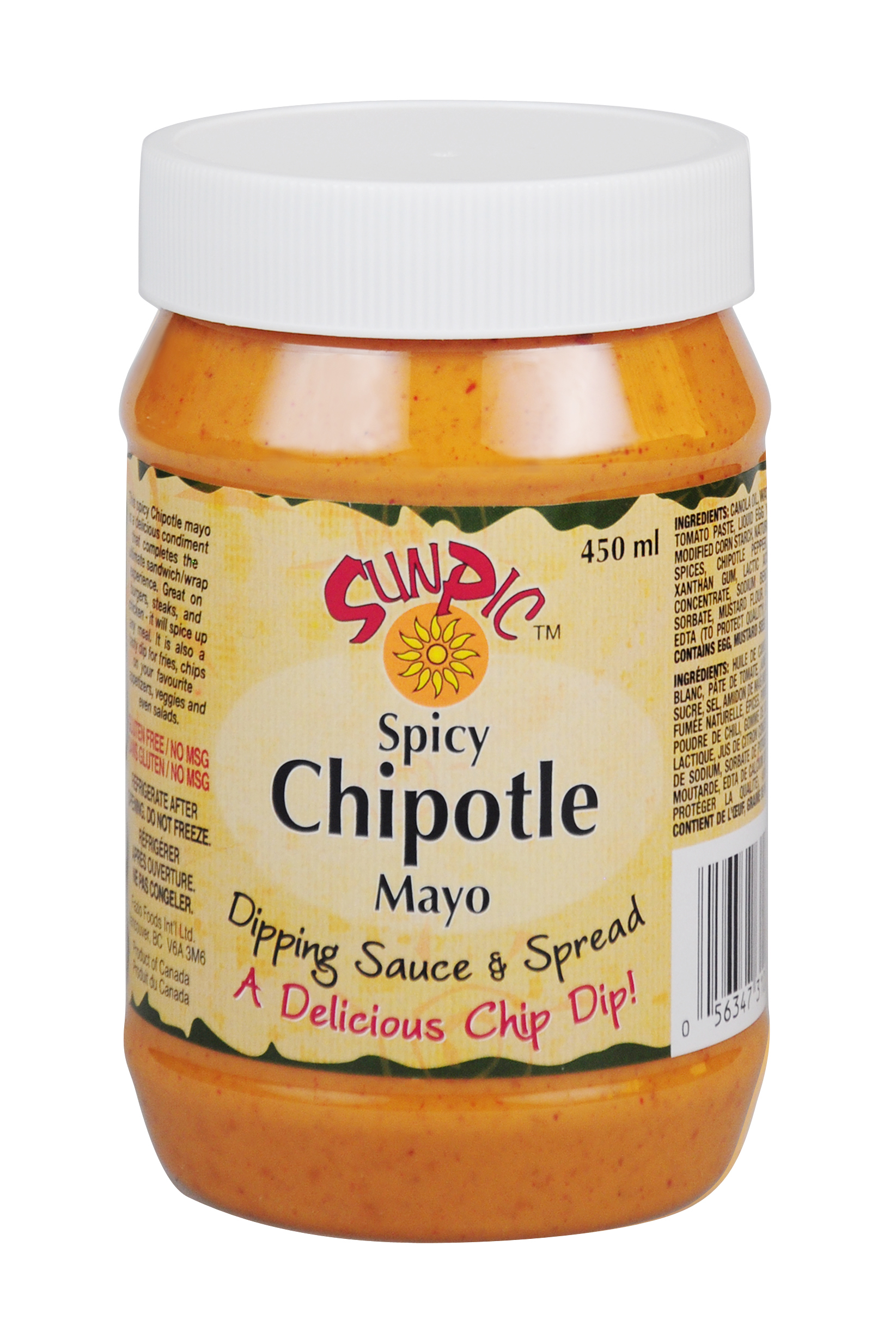 Sunpic Spicy Chipotle Mayo | Fazio Foods